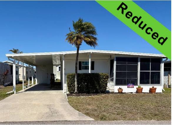 Venice, FL Mobile Home for Sale located at 921 Antigua W Bay Indies